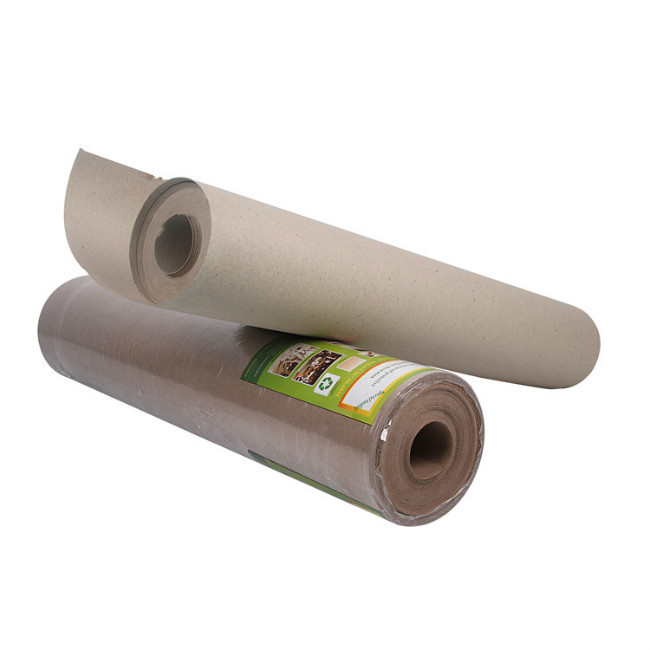Brown Color Length 32m Width 0.82m Floor Covering Roll For Painting